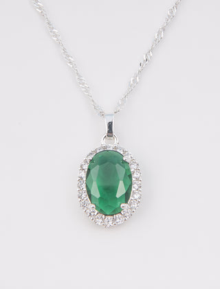 Set Aretes y Collar Patricia