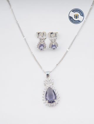 Set Aretes y Collar Quetzali