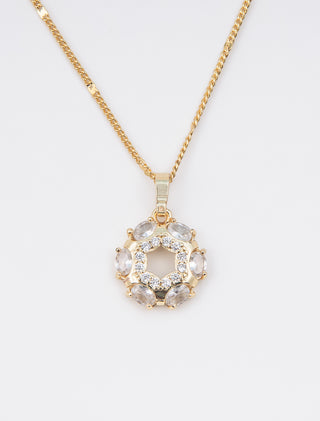 Set Aretes y Collar Lucia