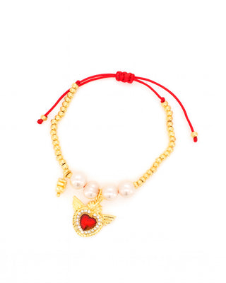 Pulsera Corazón Alado