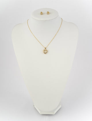 Set de Collar Y Arete Freya