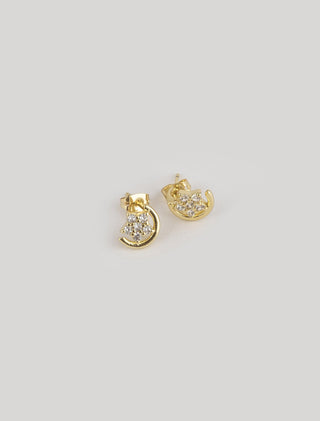 Aretes Broquel Donna