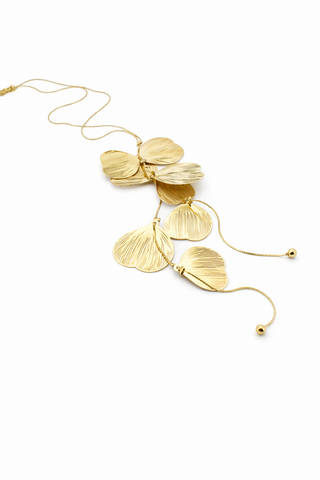 Set Aretes y Collar Laurel