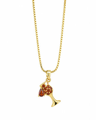 Collar Copa de Zirconia
