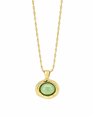 Collar Piedra Matcha Colgante