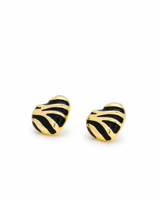 Aretes Corazón Dark Roast
