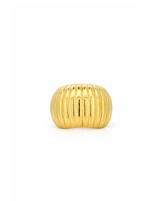 Anillo Dorado Rib