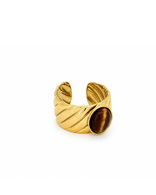Anillo Mocha Line.