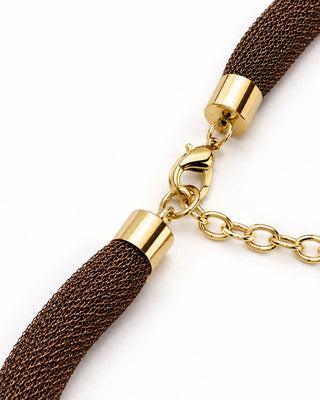 Collar Brown Knot