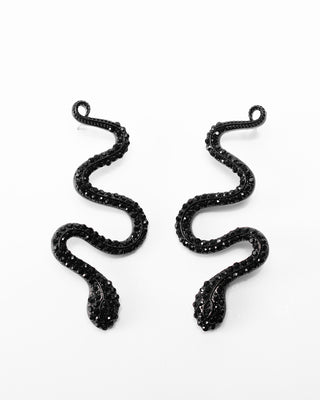 Aretes Serpiente Oscura