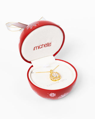 Collar Brillo de Nochebuena