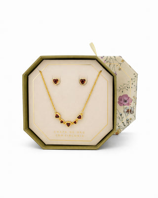 Juego de Collar Aretes Kika