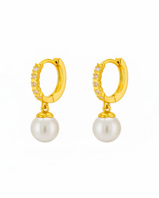 Aretes Elvira de Perla