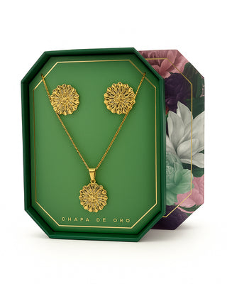 Set Flor Dorada