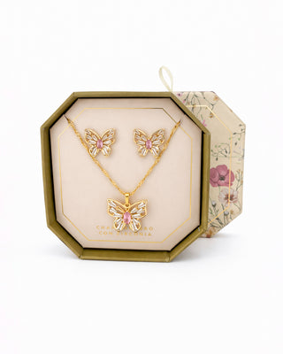 Juego de Collar Aretes Ebe