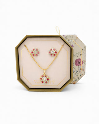 Juego de Collar Aretes Daphne