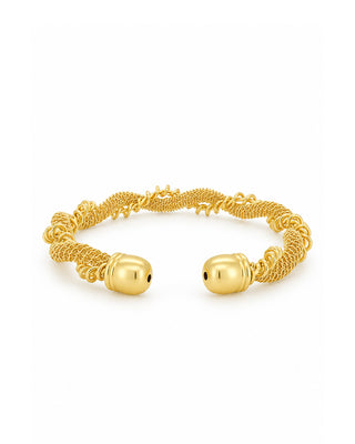 Brazalete Trama Dorada