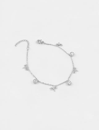 Pulsera Nínive Plateado