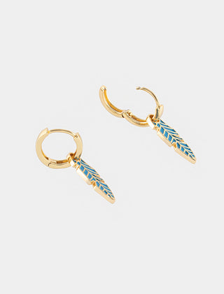 Aretes Alanis Chapa De Oro